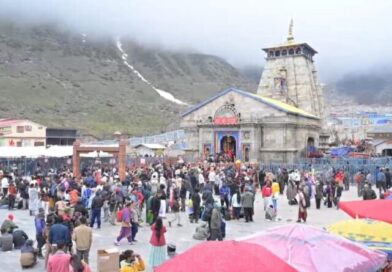 बाबा केदारनाथ धाम में 5.23 लाख से अधिक श्रद्धालुओं ने किए दर्शन
