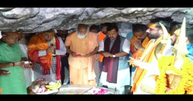 भाजपा के राष्ट्रीय अध्यक्ष नितिन नवीन ने टपकेश्वर महादेव मंदिर में किया दर्शन-पूजन