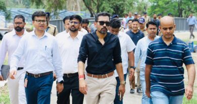 राष्ट्रपति दौरे की तैयारियों का डीएम ने लिया जायजा, आशियाना और निकेतन में व्यवस्थाएं परखी