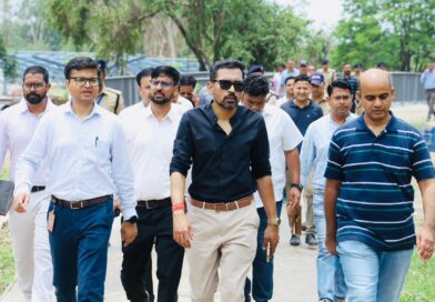 राष्ट्रपति दौरे की तैयारियों का डीएम ने लिया जायजा, आशियाना और निकेतन में व्यवस्थाएं परखी