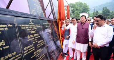 मुख्यमंत्री धामी ने नैनीताल को 96.71 करोड़ रुपये की विकास योजनाओं की दी सौगात
