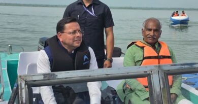 गदरपुर पहुंचे मुख्यमंत्री धामी, अंतर्राष्ट्रीय क्याकिंग-कैनोइंग प्रतियोगिता की तैयारियों का किया निरीक्षण