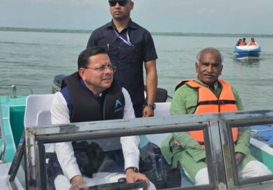 गदरपुर पहुंचे मुख्यमंत्री धामी, अंतर्राष्ट्रीय क्याकिंग-कैनोइंग प्रतियोगिता की तैयारियों का किया निरीक्षण
