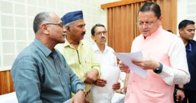 जन शिकायतों के शीघ्र और समयबद्ध निस्तारण के निर्देश, मुख्यमंत्री ने अधिकारियों को किया निर्देशित