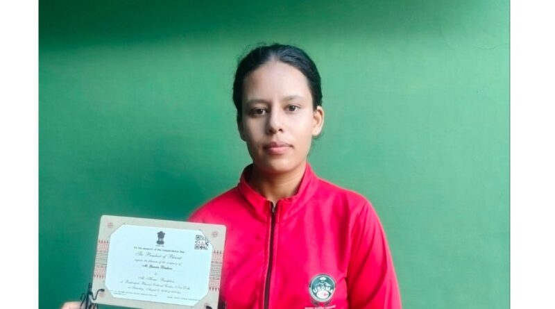 राष्ट्रपति भवन के ‘एट होम’ समारोह के लिए अल्मोड़ा की गर्विता भाकुनी का हुआ चयन