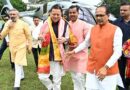 उत्तराखंड पहुंचे शिवराज सिंह चौहान, मुख्यमंत्री धामी ने की अगवानी
