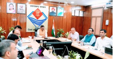 टिहरी झील को वैश्विक पर्यटन स्थल बनाने की दिशा में मुख्य सचिव ने की बैठक