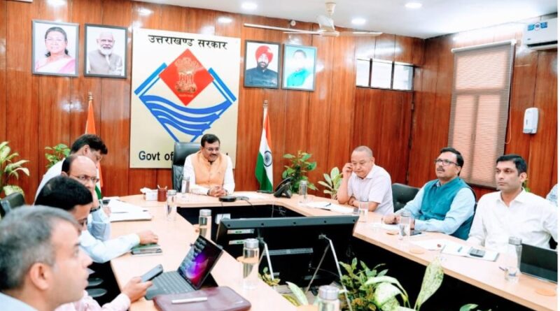 टिहरी झील को वैश्विक पर्यटन स्थल बनाने की दिशा में मुख्य सचिव ने की बैठक