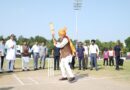 नमो क्रिकेट लीग में सीएम धामी ने खिलाड़ियों के साथ खेला क्रिकेट, युवाओं को नशामुक्त समाज का दिलाया संकल्प